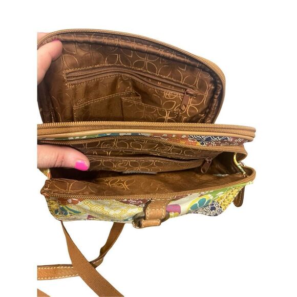 Fossil Vintage Crosstown Patchwork Crossbody - Picture 8 of 9
